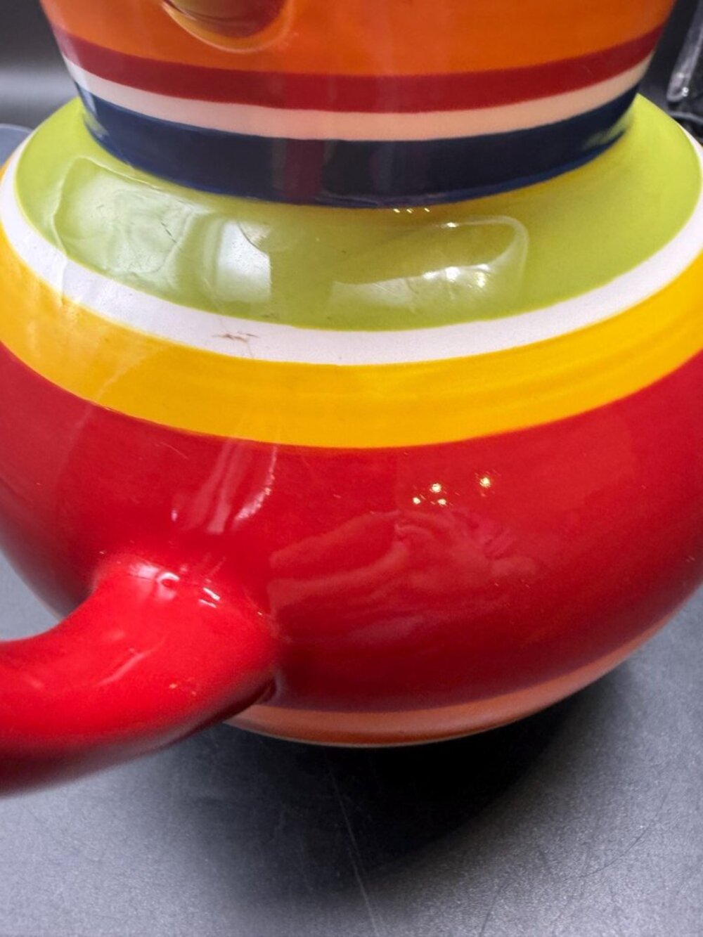 Pier 1 Colorful Pitcher - Picture 3 of 6